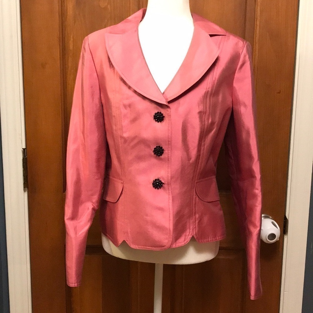 ABS Allen Schwartz Pink Suit Jacket Size 10 ❗️PRICE IS FIRM❗️